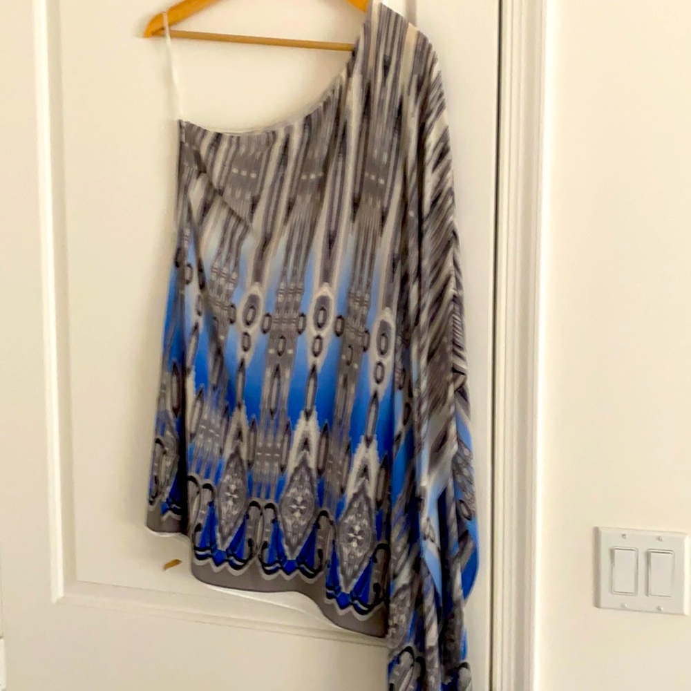 Intermix one shoulder dress.
